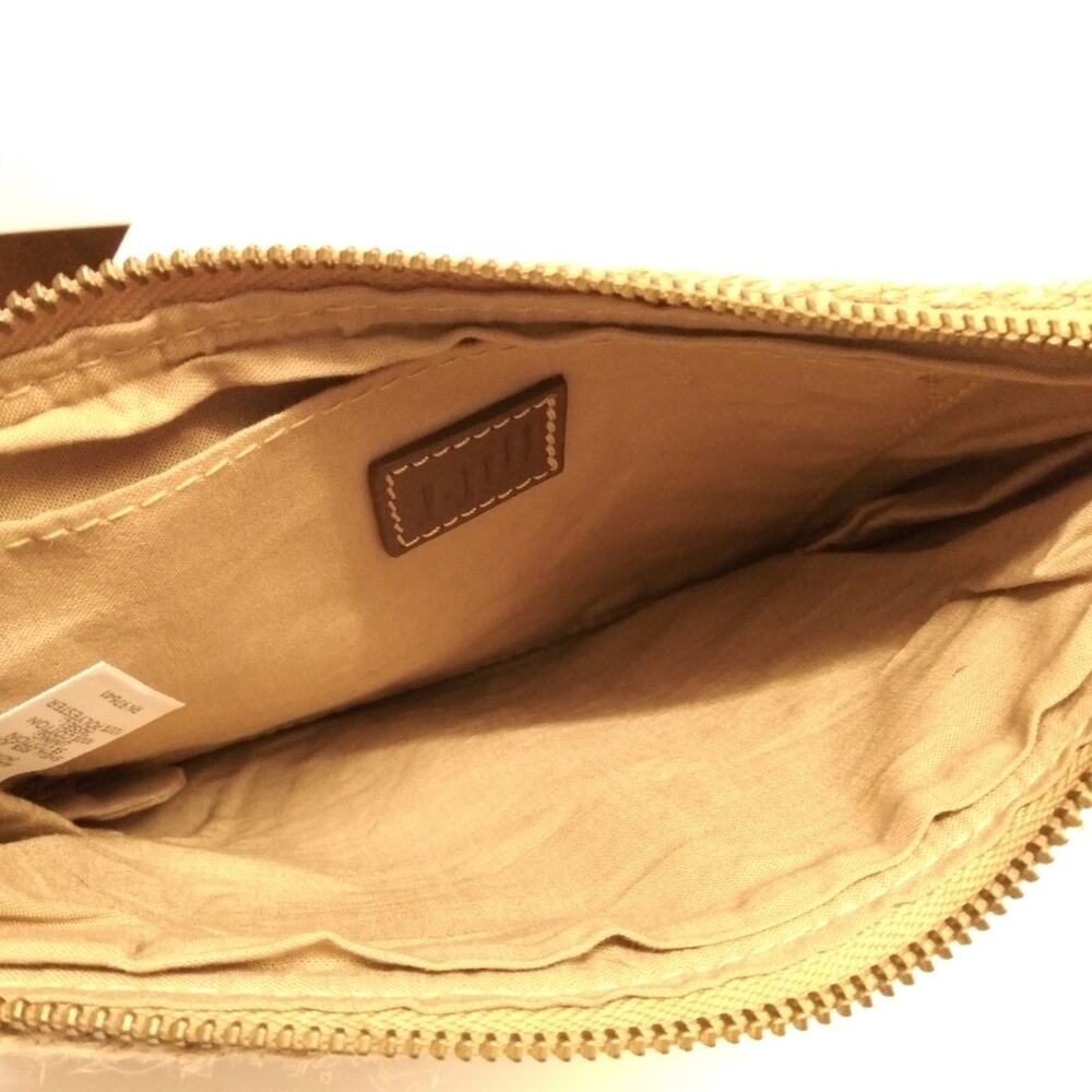 J. Jill Woven Stiped Handbag Purse Clutch - Picture 7 of 9